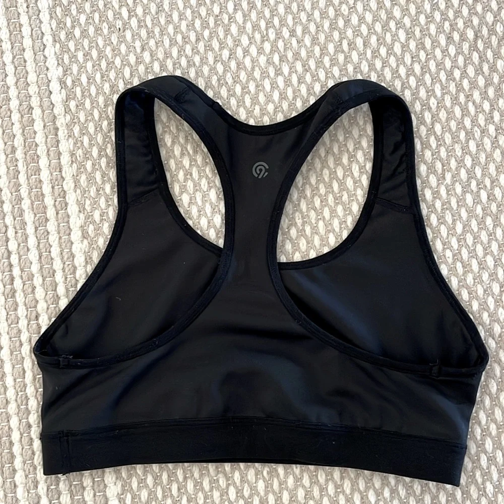 NEW Black Sports Bra Power Core